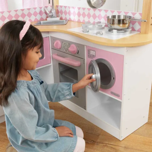 Wooden Kitchen Play Sets for Toddlers and Children