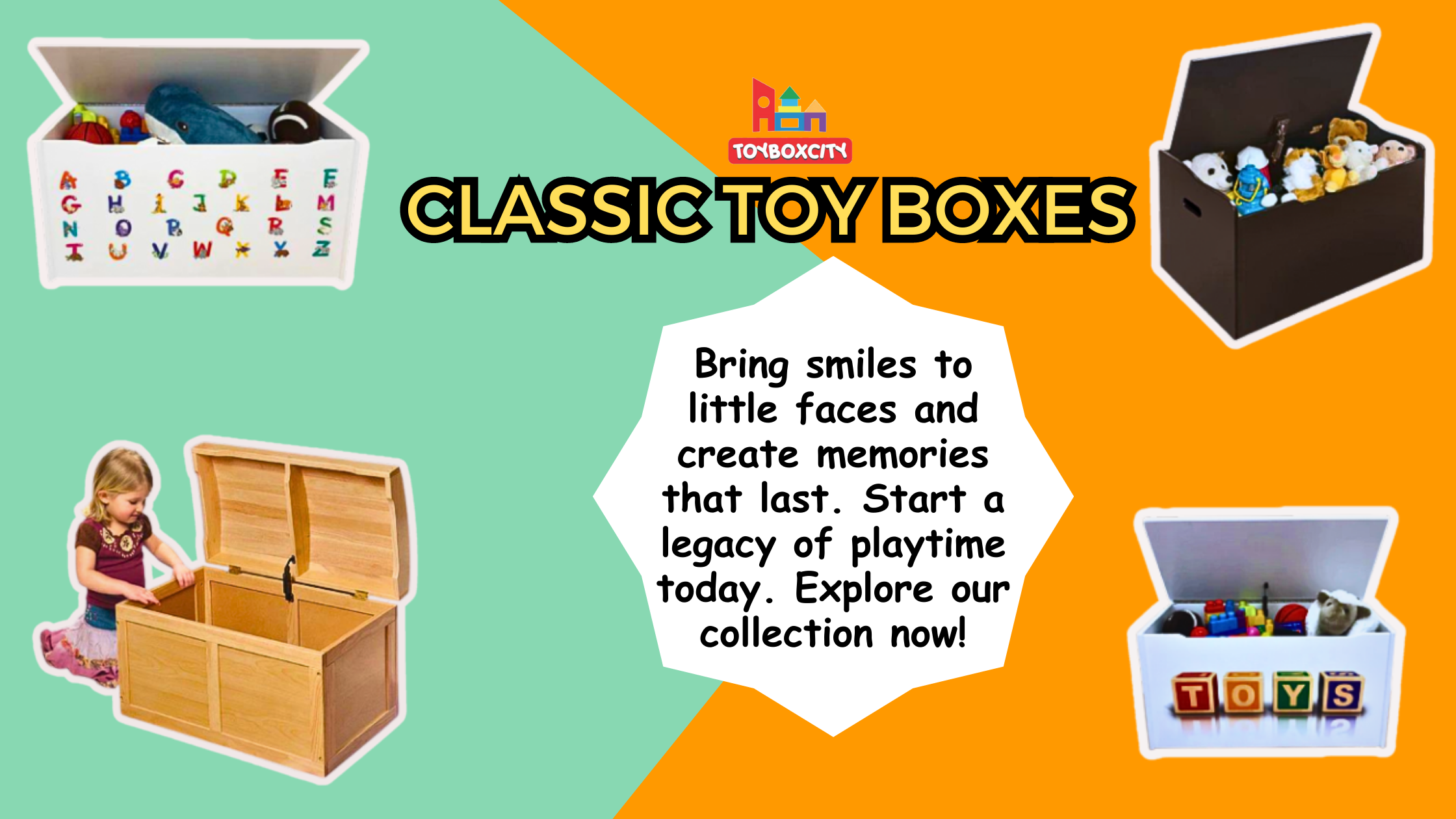 Classic Toy Boxes Toy Box City