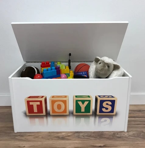 Personalized Kids Wooden Toy Bo