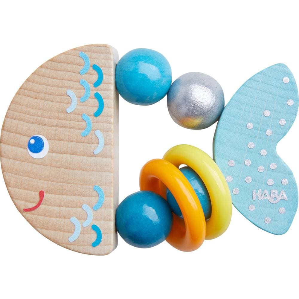 Rattlefish Wooden Baby Rattle – Toy Box City