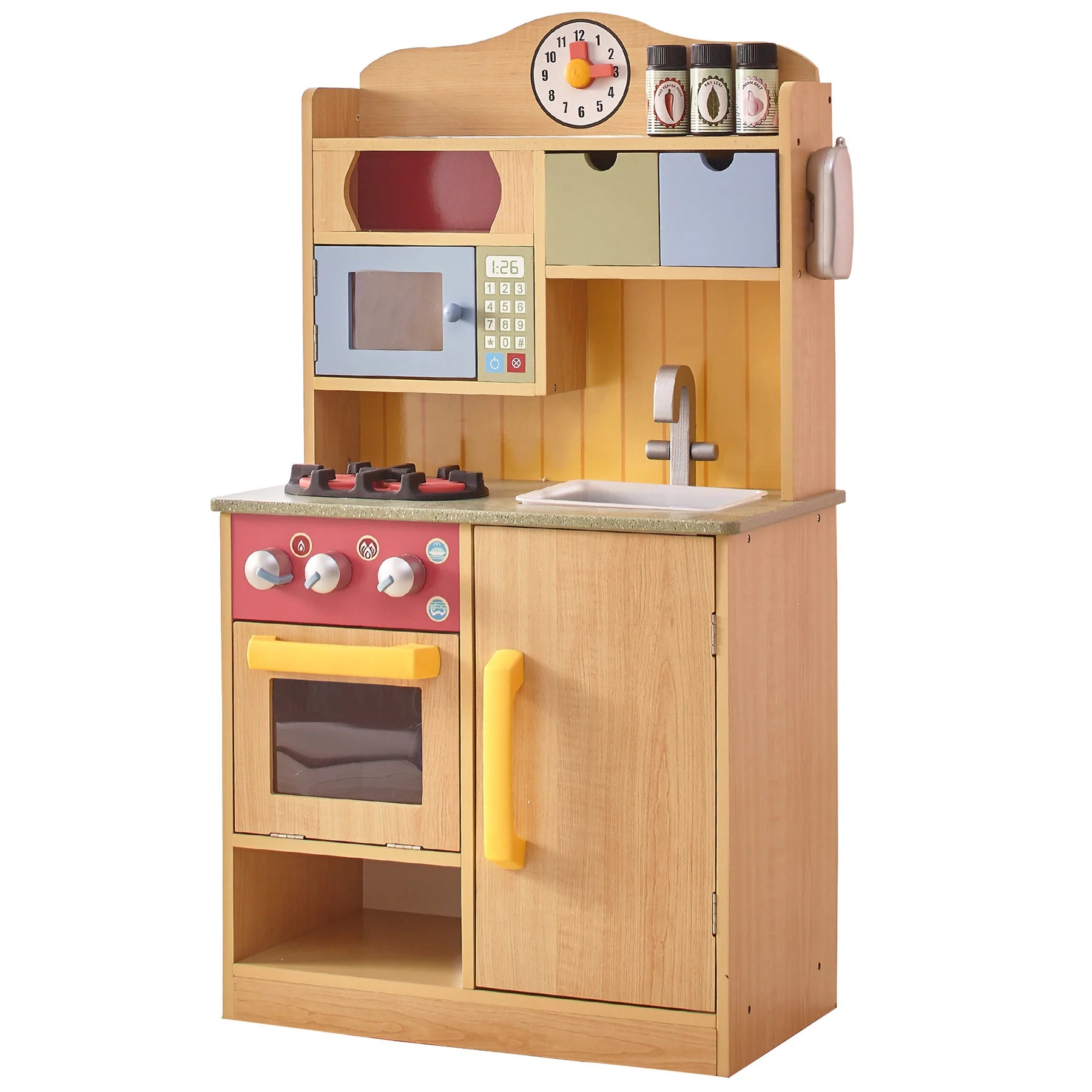 Kidkraft chef's corner play kitchen 53278 sales